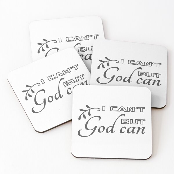Item preview, Christian Design - I can't but God can designed and sold by simplydesignart.