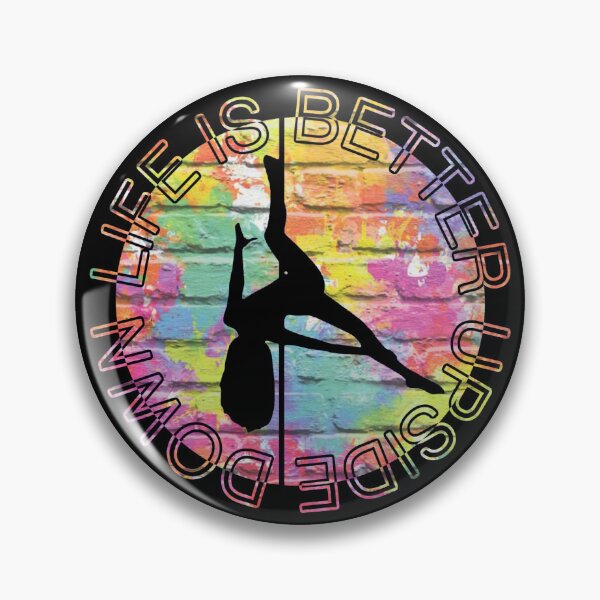 Item preview, Life Is Better Upside Down Pole Fitness. Aerialist clothing. Aerie fashion. designed and sold by Neontuna.