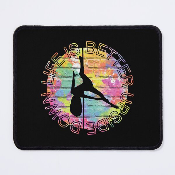 Item preview, Life Is Better Upside Down Pole Fitness. Aerialist clothing. Aerie fashion. designed and sold by Neontuna.
