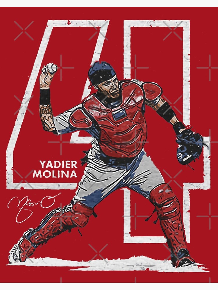 Yadier Molina Art Print