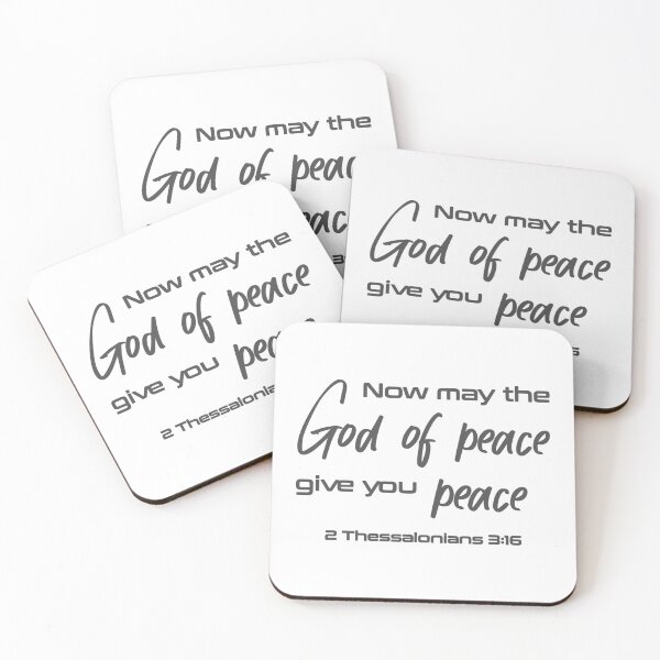 Item preview, Christian Design - May the God of Peace Give You Peace - Thessalonians designed and sold by simplydesignart.