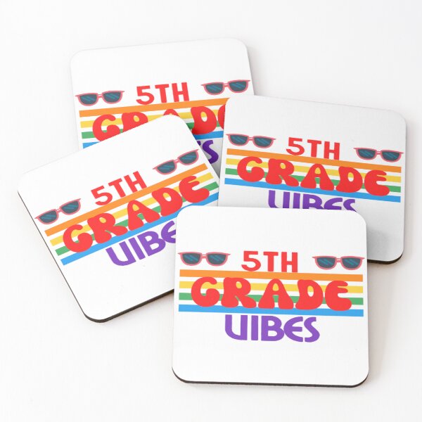 Item preview, Fifth Grade Vibes Only, Back To School, Rainbow designed and sold by ImaginedCo.