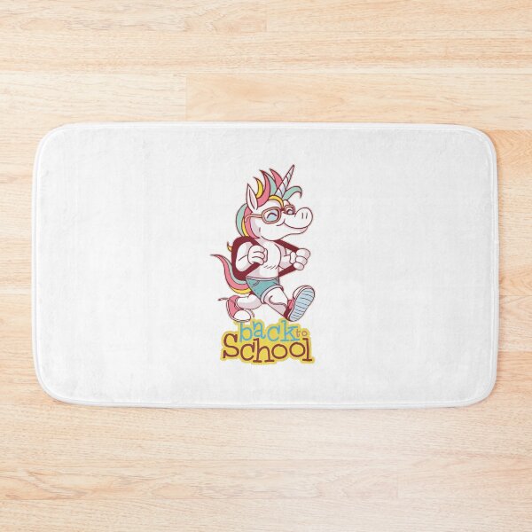 Item preview, Unicorn cartoon back to school designed and sold by Fa5ad.