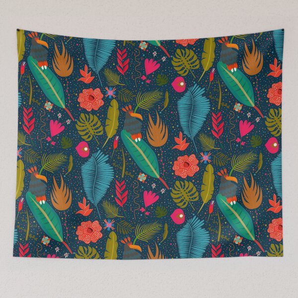 Item preview, Jungle design, jungle illustration. Bring the rainforest into your home. designed and sold by Boogosh.