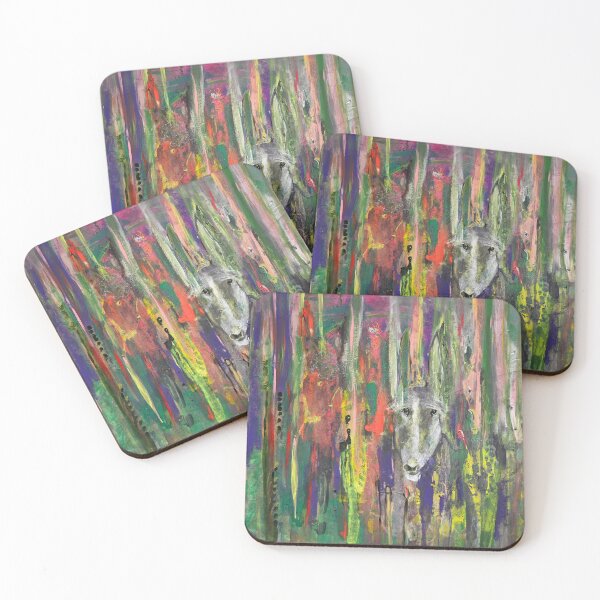 Item preview, Donkey with colorful stripes designed and sold by susannvoelske.