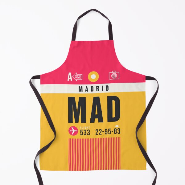 Item preview, Luggage Tag A - MAD Madrid Spain designed and sold by VoodooCircus.