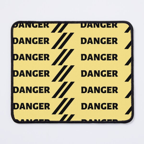 Item preview, Danger warning tape to attract attention. Banner with diagonal lines and warning message. designed and sold by Giree07.