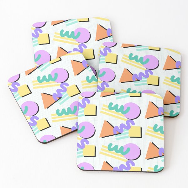 Item preview, Retro Shapes Pattern designed and sold by TheEmilySuzanne.