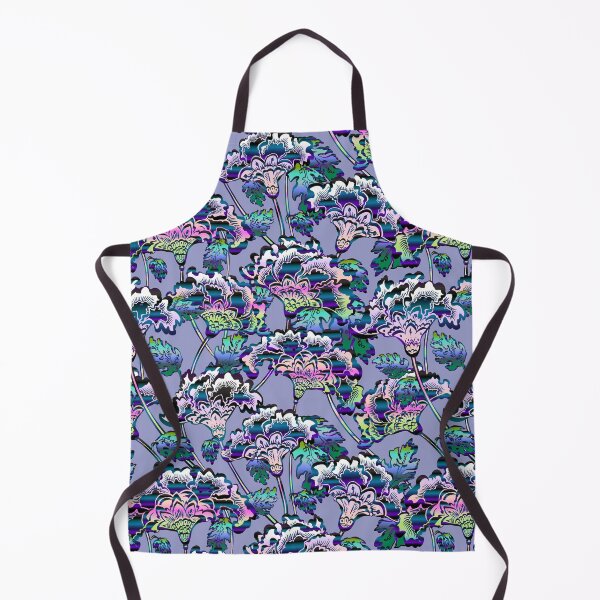 Item preview, futuristic floral lavender designed and sold by Ruth Cadioli.