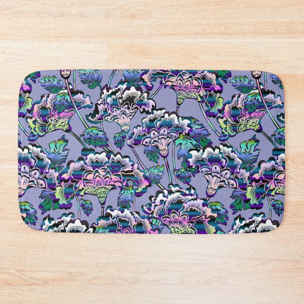 Item preview, futuristic floral lavender designed and sold by Ruth Cadioli.