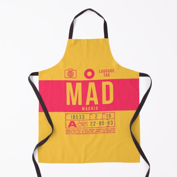 Item preview, Luggage Tag B - MAD Madrid Spain designed and sold by VoodooCircus.
