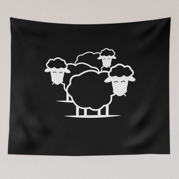 Item preview, Flock of Sheep Sheep Wool designed and sold by MooonTees.