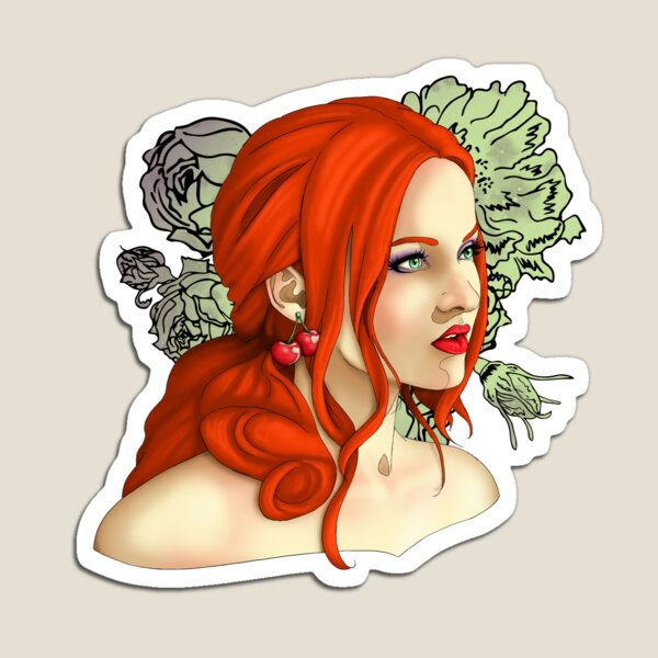 Cherry Girl Magnet