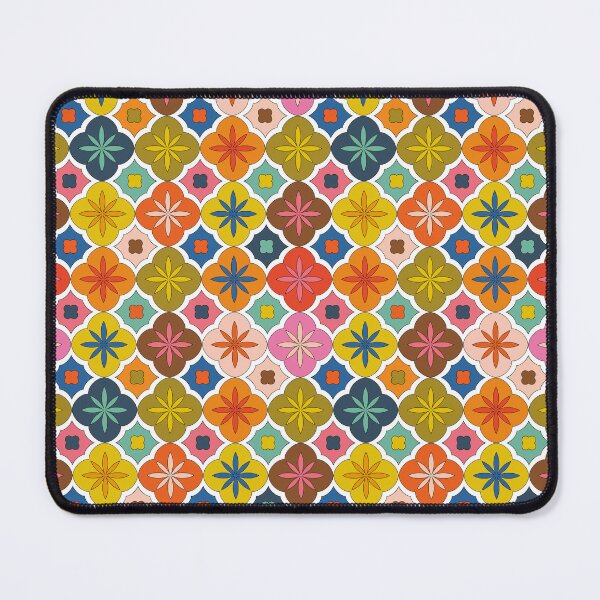 Item preview, Bright Multi Coloured Moroccan Tiles Art designed and sold by SemDesigns1.
