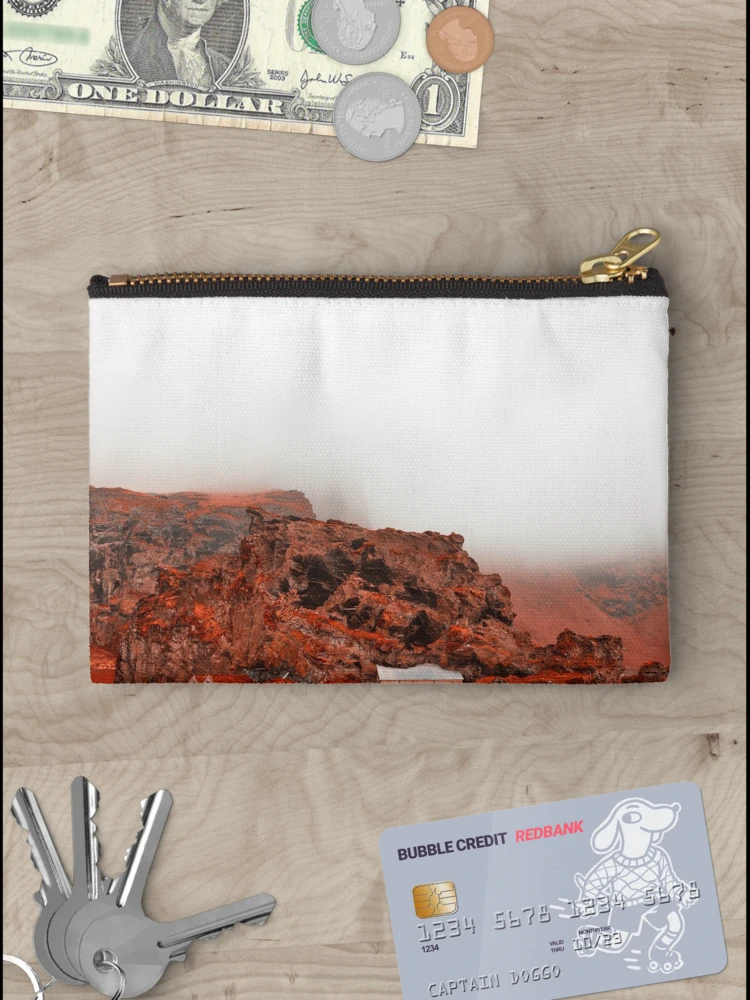 Thumbnail 3 of 4, Zipper Pouch, Ruby Rutshellir Fog designed and sold by Nicolas Raymond.