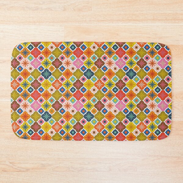 Item preview, Bright Multi Coloured Moroccan Tiles Art  designed and sold by SemDesigns1.