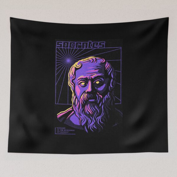 Item preview, Socrates Retrowave designed and sold by shopCHUAC.