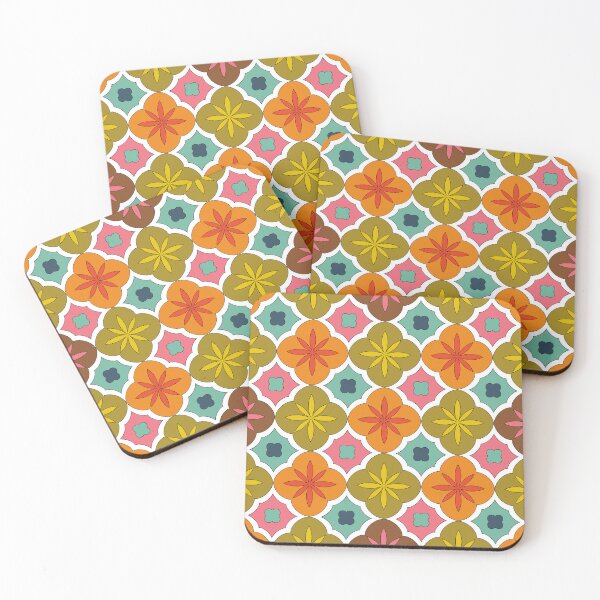 Item preview, Moroccan Tiles Art - Autumn Vibes designed and sold by SemDesigns1.