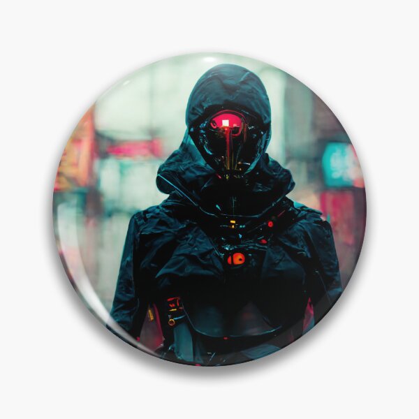 Item preview, Cyberpunk Assassin In Tokyo designed and sold by CyberStreetArt.
