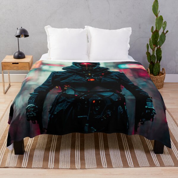 Item preview, Cyberpunk Assassin In Tokyo designed and sold by CyberStreetArt.