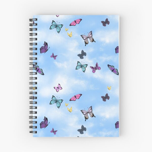 Item preview, Clouds and butterflies designed and sold by kirstudio.