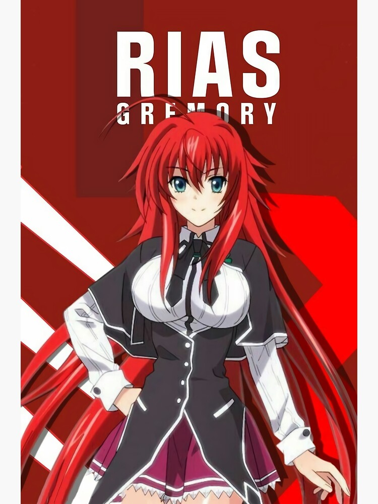 Cute Rias Gremory Poster Poster For Sale By Busstreks Redbubble