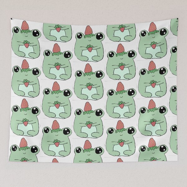 Item preview, Strawberry frog designed and sold by greenmtndesigns.