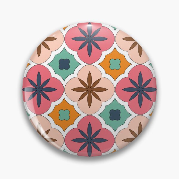Item preview, Moroccan Tiles Art - Pinks designed and sold by SemDesigns1.