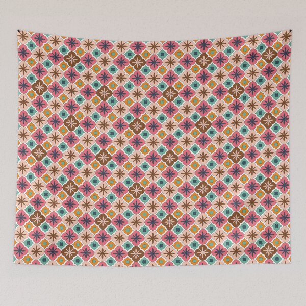 Item preview, Moroccan Tiles Art - Pinks designed and sold by SemDesigns1.