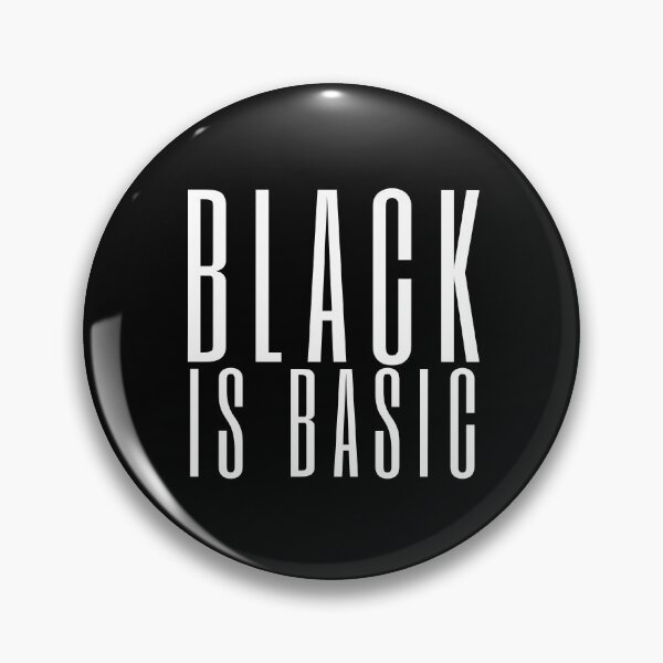 Item preview, Black Is Basic designed and sold by Fozy-Shop-Tees.