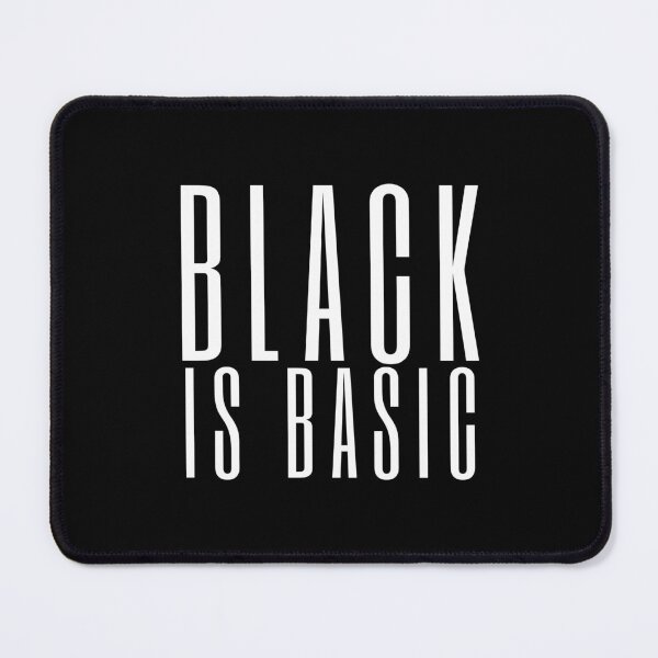 Item preview, Black Is Basic designed and sold by Fozy-Shop-Tees.