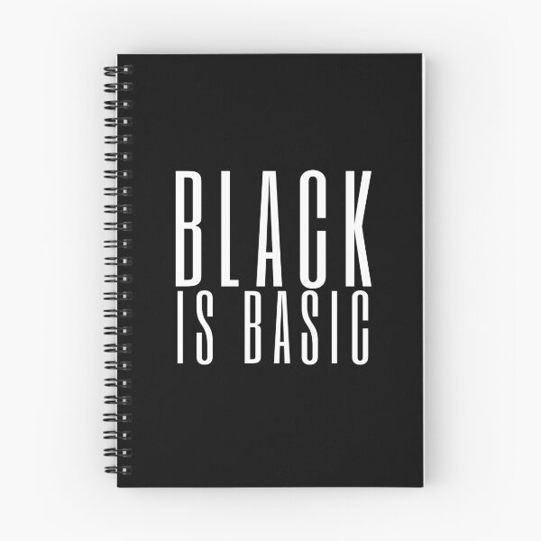 Item preview, Black Is Basic designed and sold by Fozy-Shop-Tees.