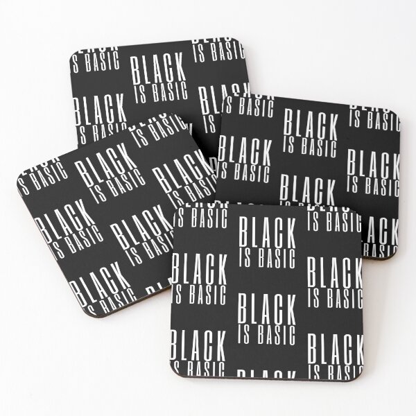 Item preview, Black Is Basic designed and sold by Fozy-Shop-Tees.