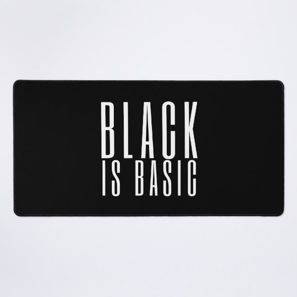 Item preview, Black Is Basic designed and sold by Fozy-Shop-Tees.