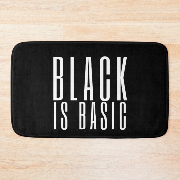 Item preview, Black Is Basic designed and sold by Fozy-Shop-Tees.