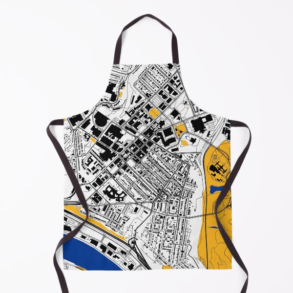 Item preview, Modern Map of Oakland, Pittsburgh (LIGHT) designed and sold by Shane Ross.
