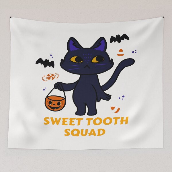 Item preview, Black Cat Halloween Design designed and sold by joabaj.