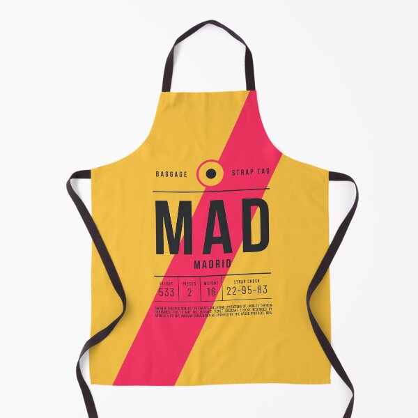 Item preview, Luggage Tag E - MAD Madrid Spain designed and sold by VoodooCircus.