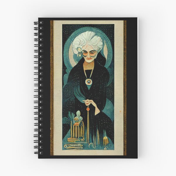 Item preview, Art Deco Grandmama (print size) designed and sold by TheHippieViking.