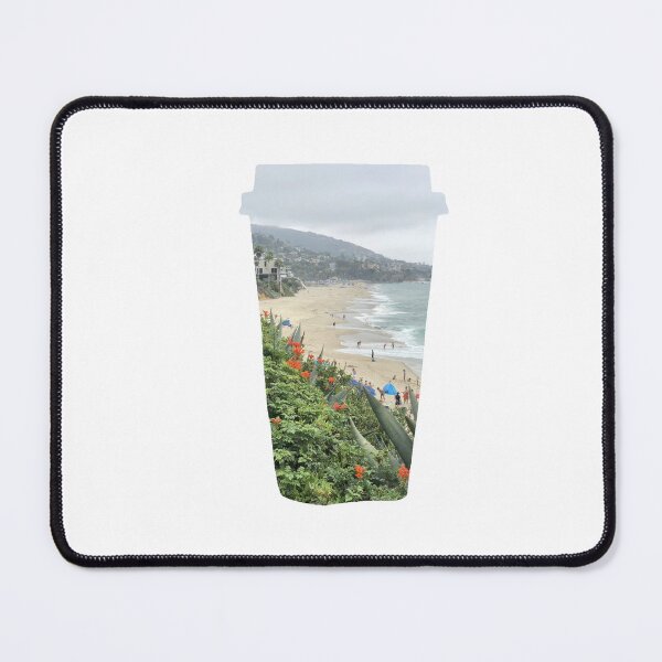 Item preview, Beach Ocean Side View Coffee designed and sold by kryative.