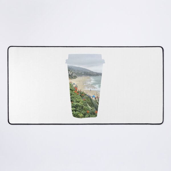 Item preview, Beach Ocean Side View Coffee designed and sold by kryative.