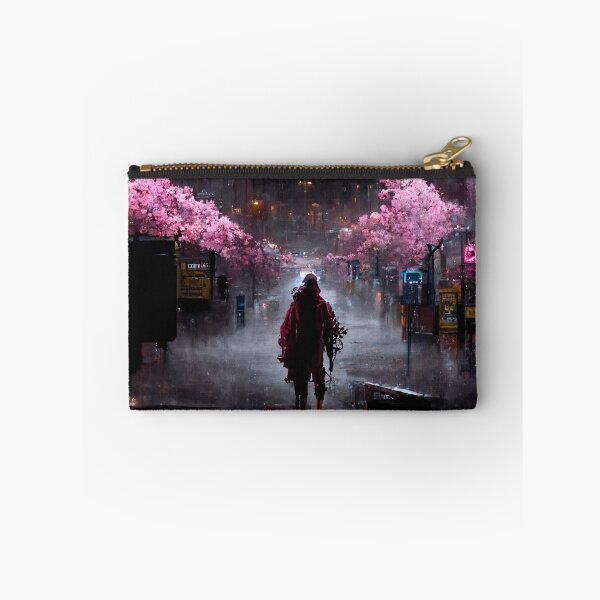 Item preview, Cyberpunk BountyHunter Cherry Blossom designed and sold by CyberStreetArt.