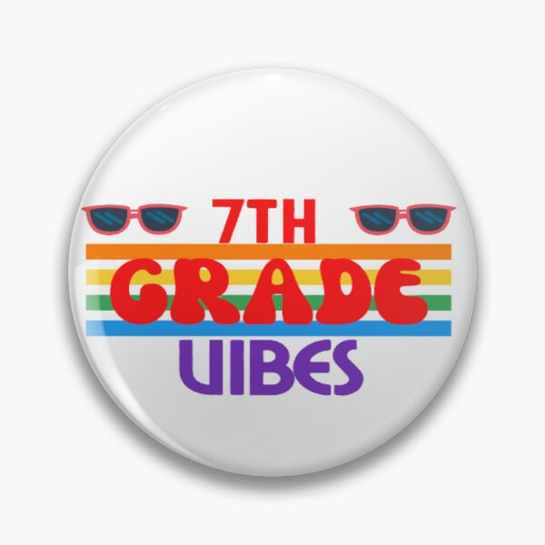 Item preview, Seventh Grade Vibes Only, Back To School, Rainbow designed and sold by ImaginedCo.