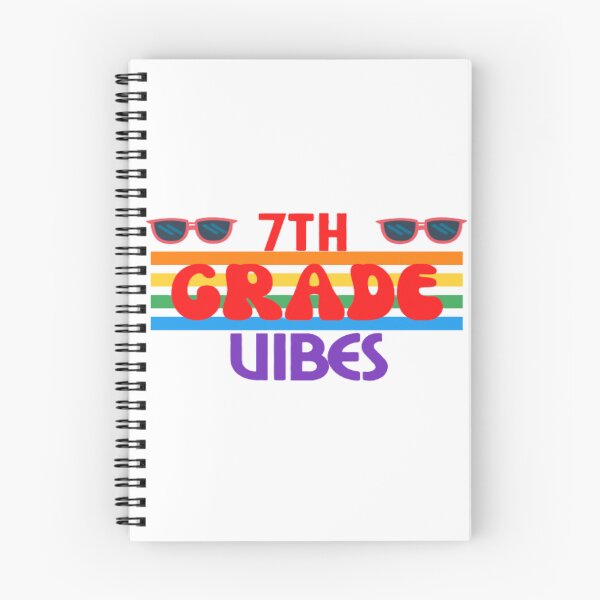 Item preview, Seventh Grade Vibes Only, Back To School, Rainbow designed and sold by ImaginedCo.