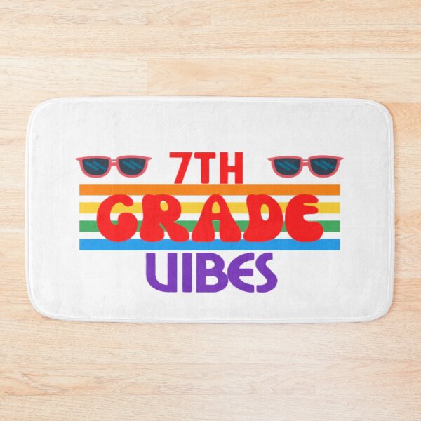 Item preview, Seventh Grade Vibes Only, Back To School, Rainbow designed and sold by ImaginedCo.