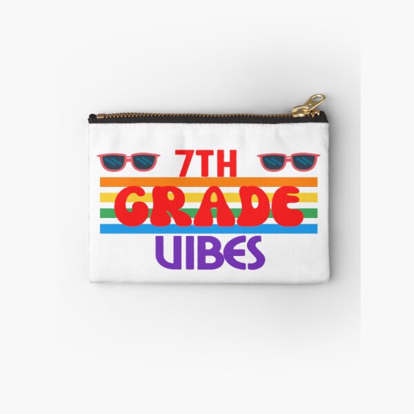 Item preview, Seventh Grade Vibes Only, Back To School, Rainbow designed and sold by ImaginedCo.