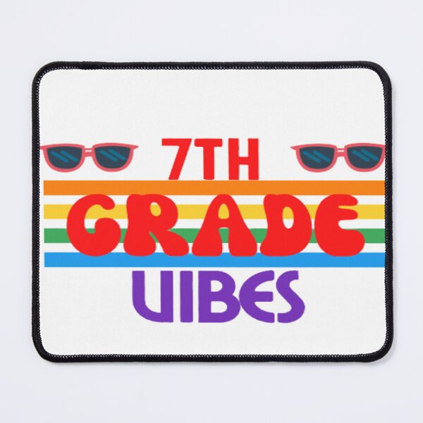 Item preview, Seventh Grade Vibes Only, Back To School, Rainbow designed and sold by ImaginedCo.