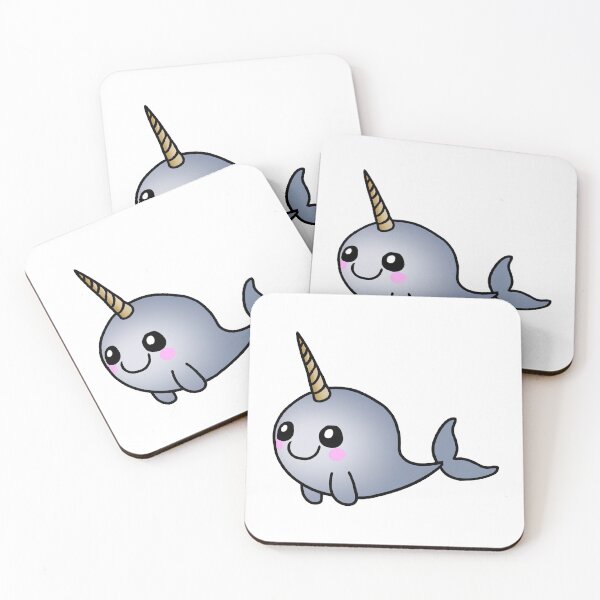 Item preview, Kawaii Narwhal designed and sold by maniacfitness.