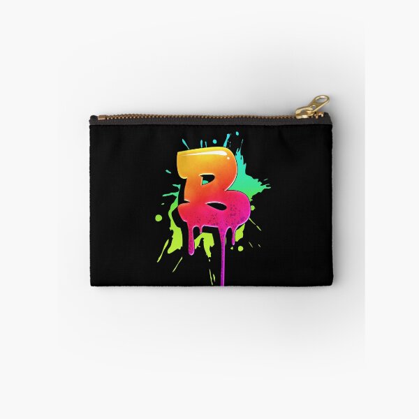 Item preview, Graffiti Letters B Letter Colorful Paint Splash Style designed and sold by ToTheNextLetter.