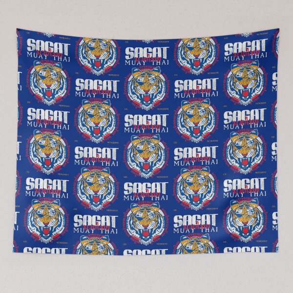Aperçu de l'œuvre Sagat Dieu du Muay Thai Gym Tiger créée et vendue par Rev-Level.